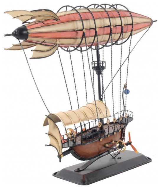 Steampunk Airship Model with Crows Nest main image 1