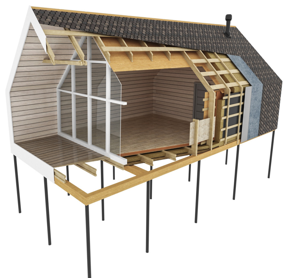 Компактный дом