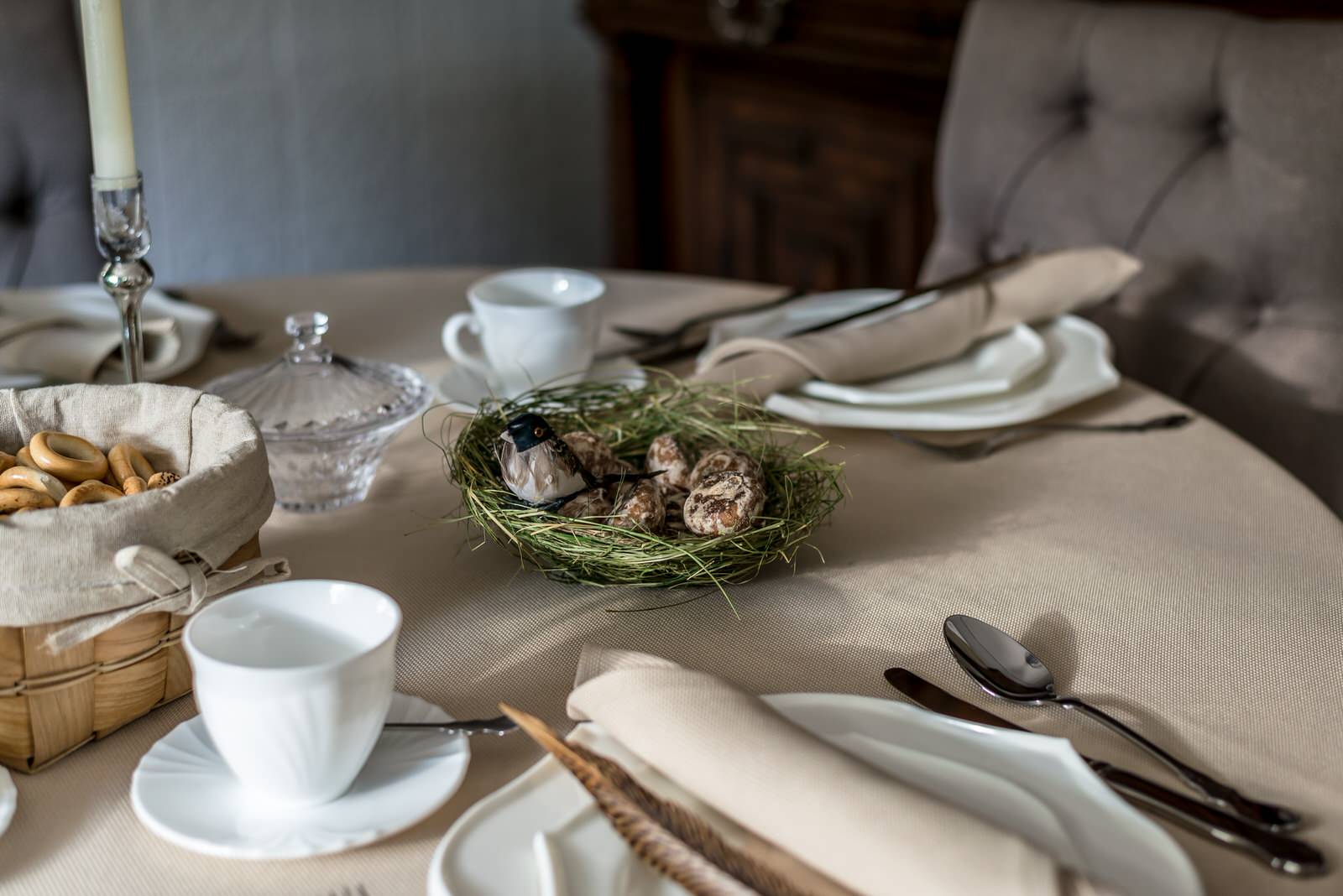 Дачная гостиная с лежанкой