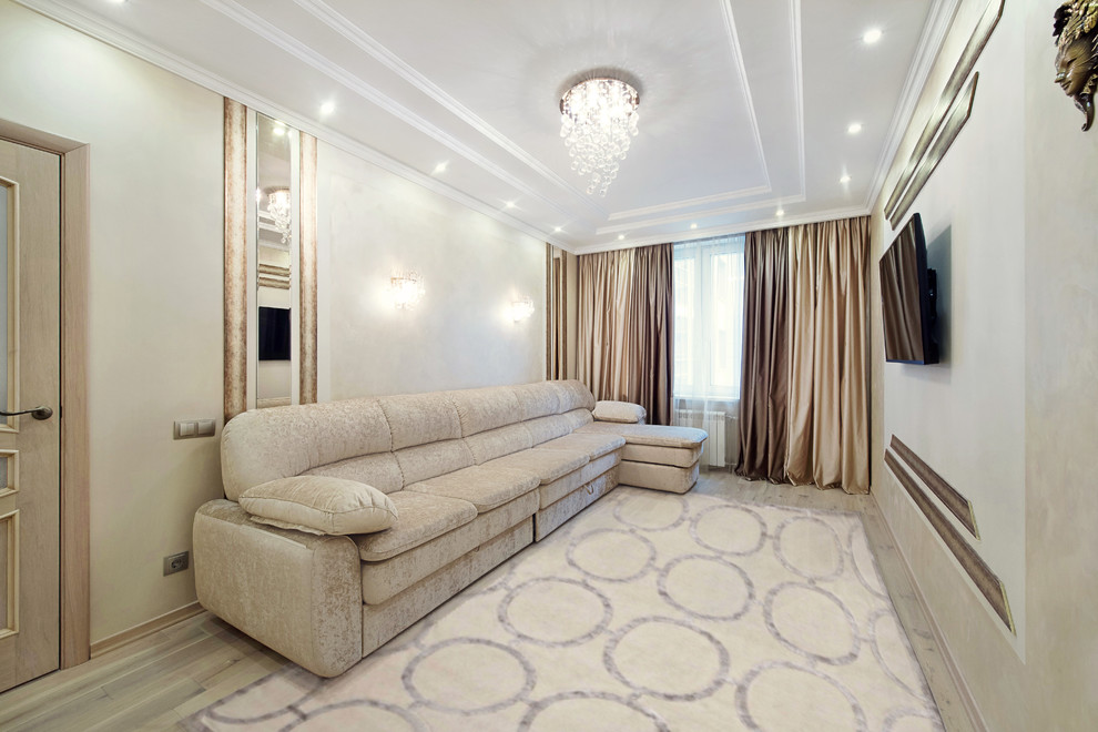 Реализованный проект квартиры в стиле Современная Классика