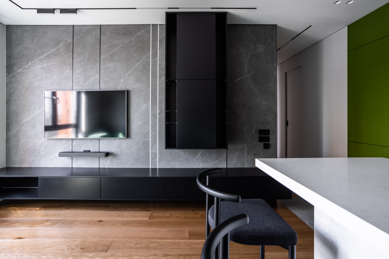 Современный интерьер квартиры 60 м2 в ЖК Академика Павлова 28