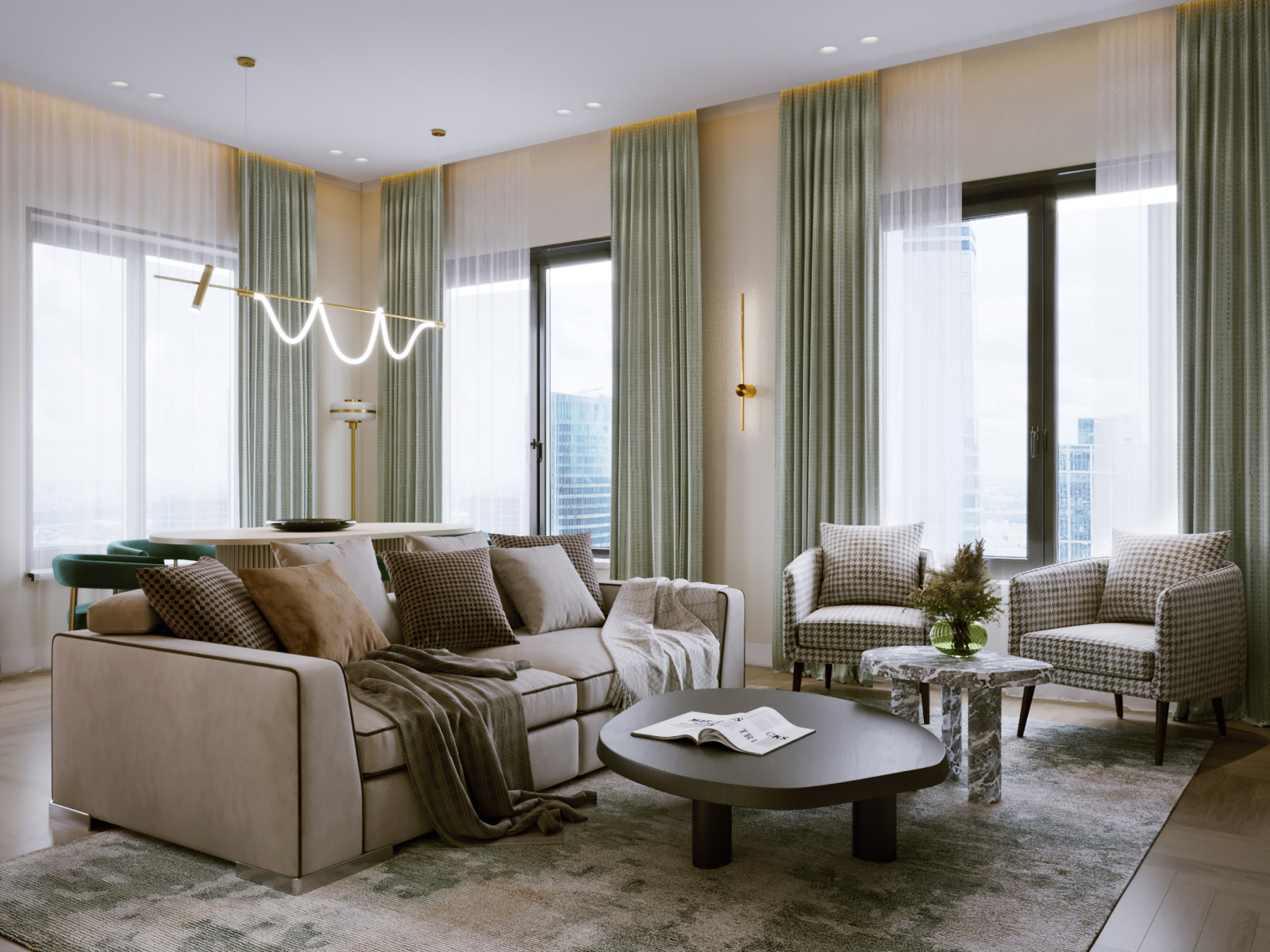 Квартира 77 кв.м ЖК Shome