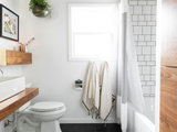 Contemporary Bathroom by Molly Erin Designs Inc