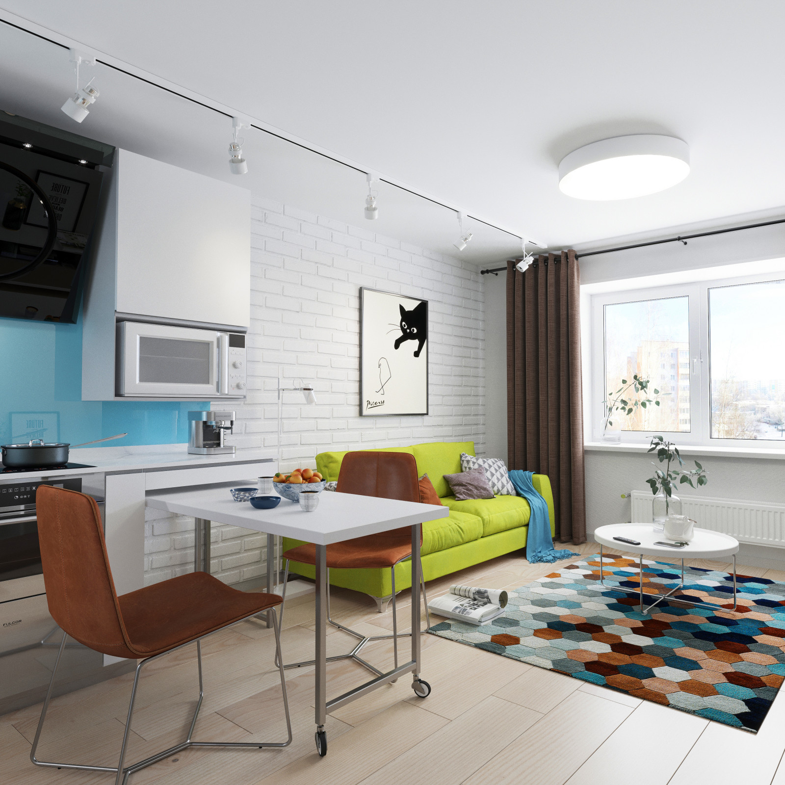 КВАРТИРА В СОВРЕМЕННОМ СТИЛЕ