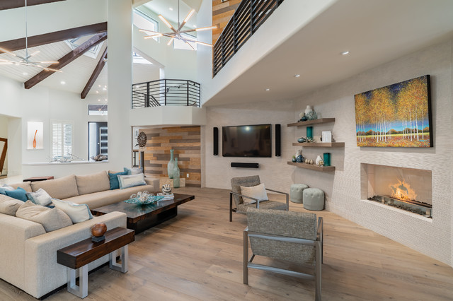 Paradise Valley Modern modern-living-room