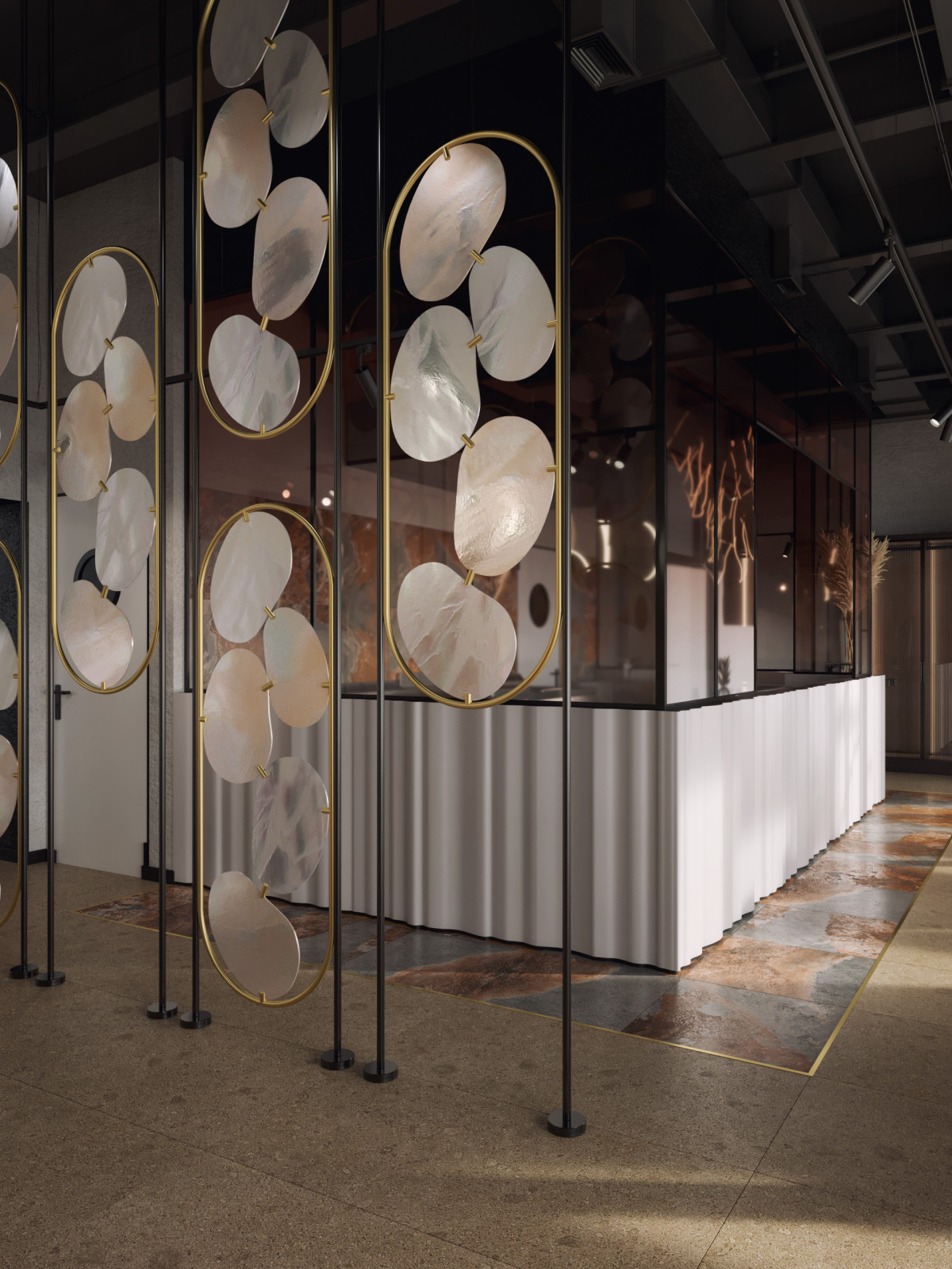 Дизайн-проект ресторана в современном стиле