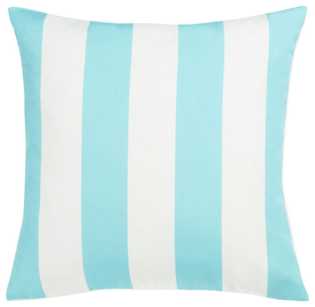 Safavieh Macie Outdoor Pillow Light Blue 18" X 18"