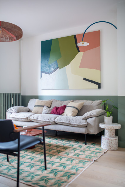 Perspective minimalistisch-wohnzimmer