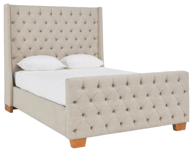 Lana Tufted Queen Bed Frame