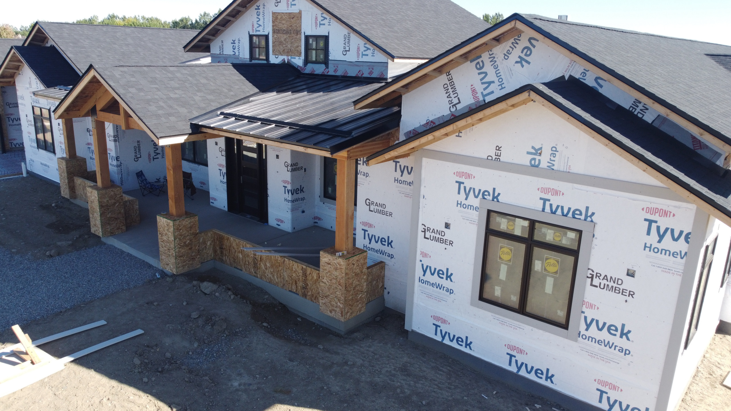 Standing Seam and Asphalt Shingles
