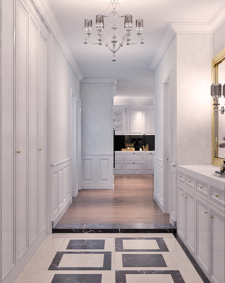 INTERIOR DESIGN OF THE APRATMENT IN APPLE CITY