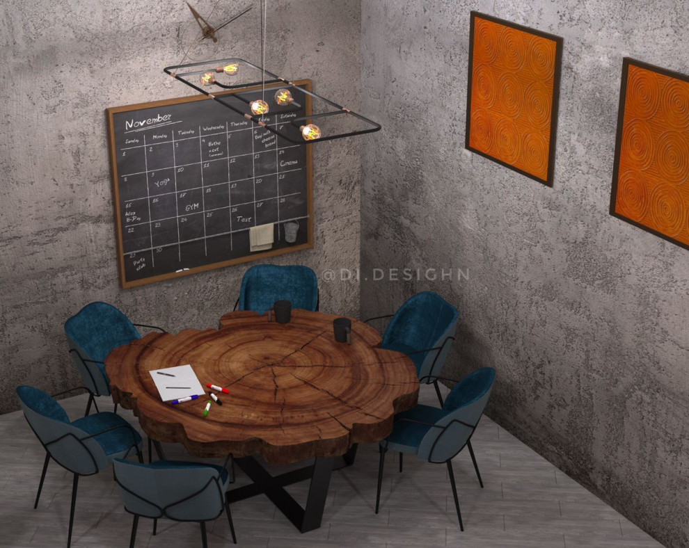 Дизайн-проект кухни для 3-х руководителей