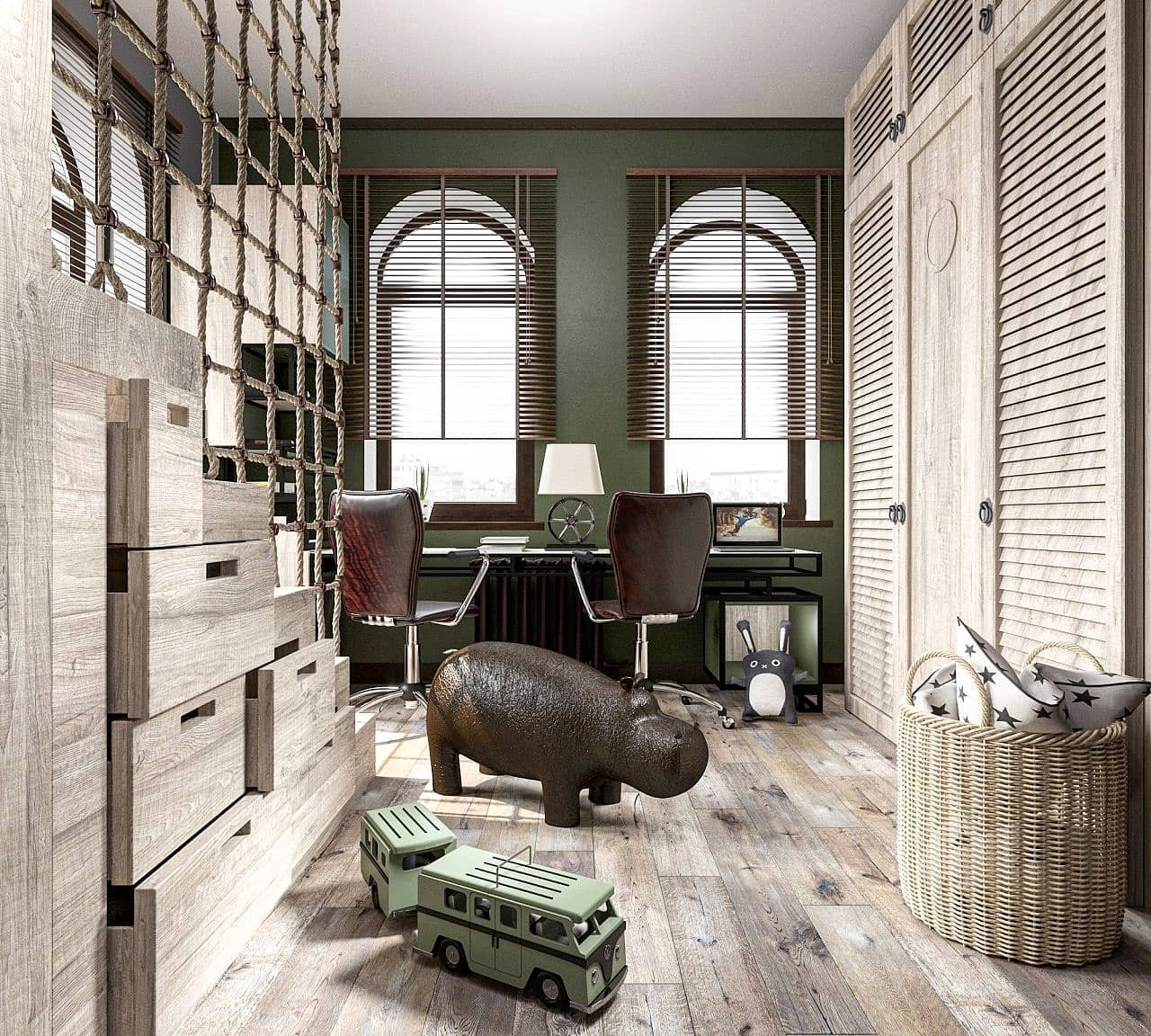 Квартира в стиле лофт 107 кв.м