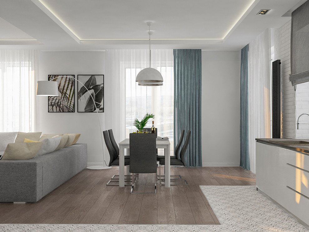 Визуализации гостиной. Частный дом ,Балаково, 150 м2