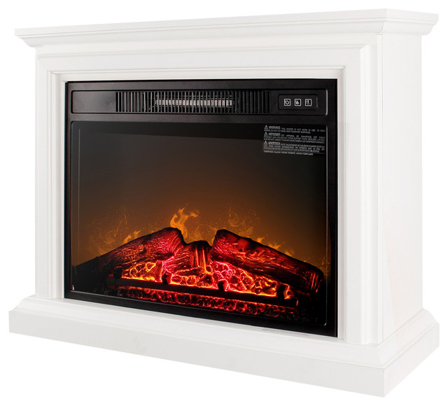 Adjustable Fireplace Insert Heater 1400W - Traditional - Indoor