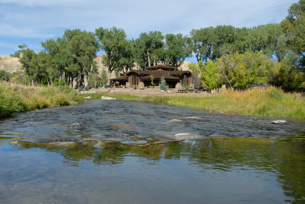 This is an example of an arts and crafts home design in Other.