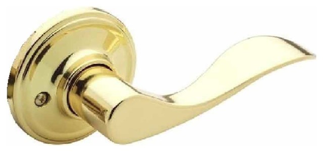 Wl2290rhpb Dummy Lever Polished Brass