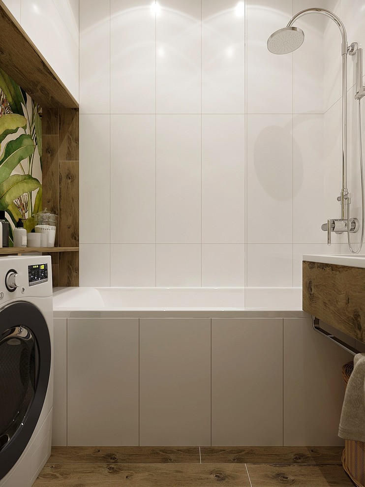 Двухкомнатная квартира на ул. Советская в стиле mid-century