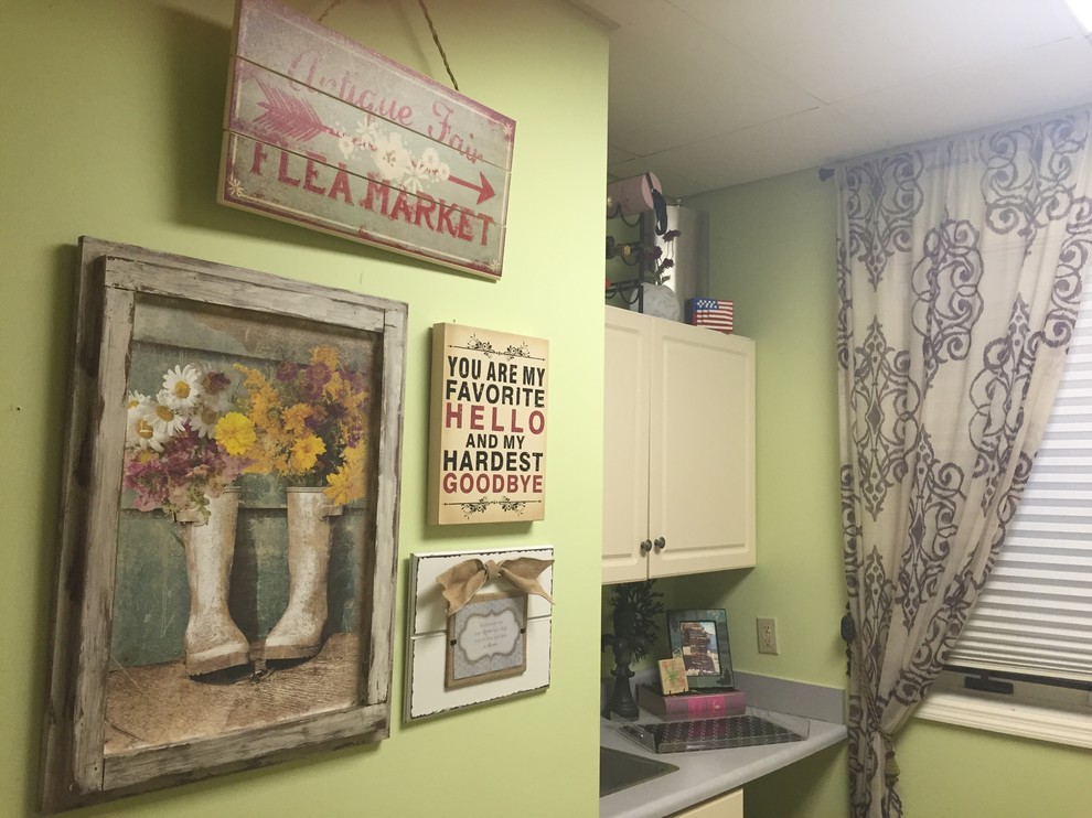Basement - eclectic basement idea