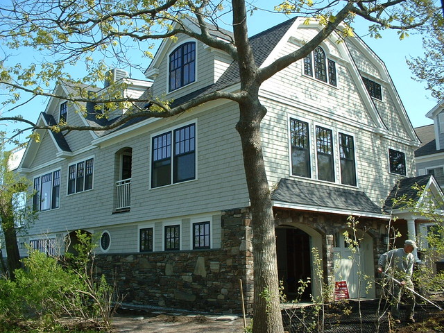 Goose Rock Stone and Shingle Style classique-facade