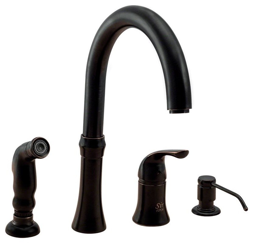 710 4Hole Kitchen Faucet Transitional Kitchen Faucets by MR