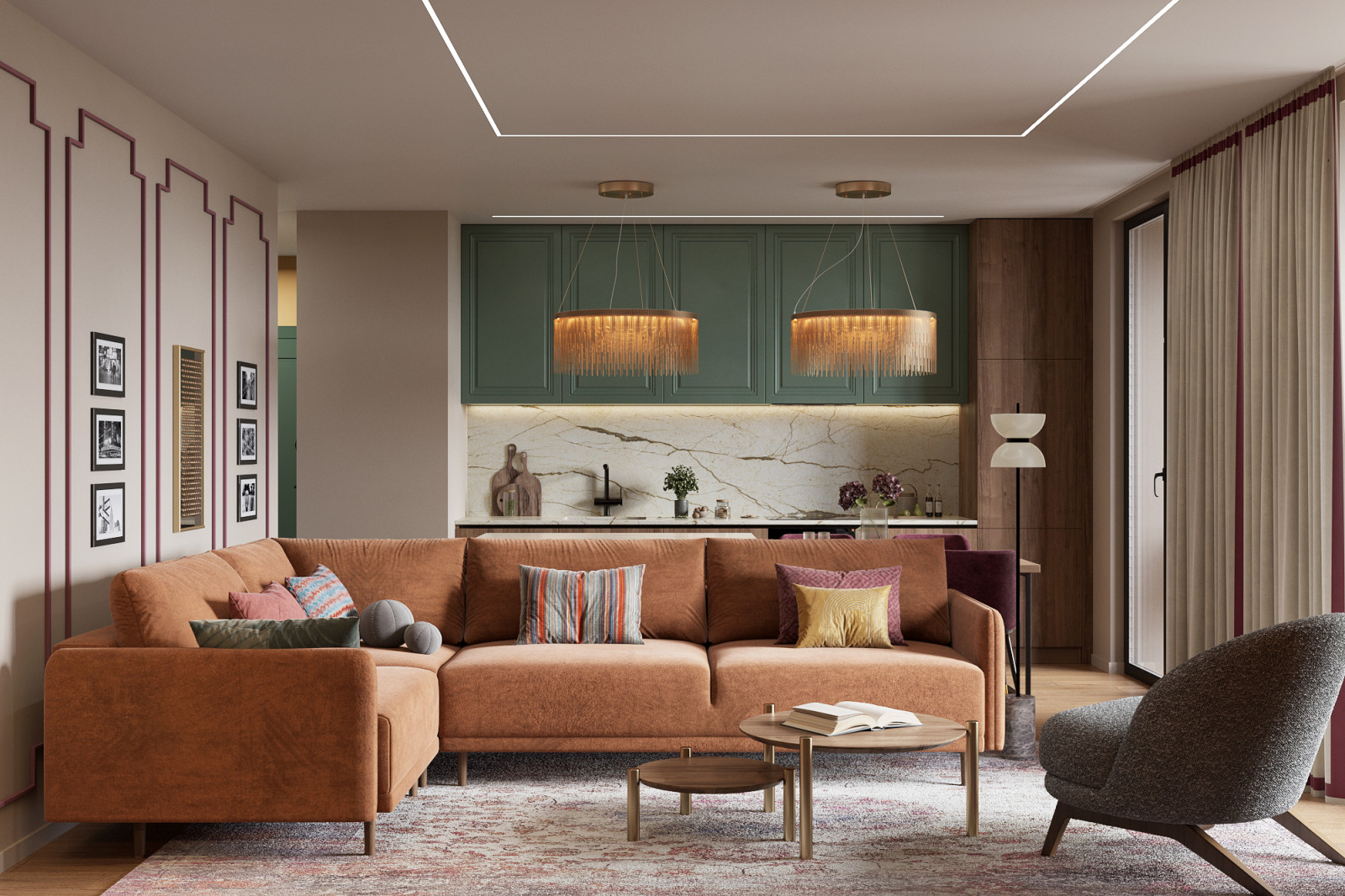 Квартира для молодой семьи 73 м кв.