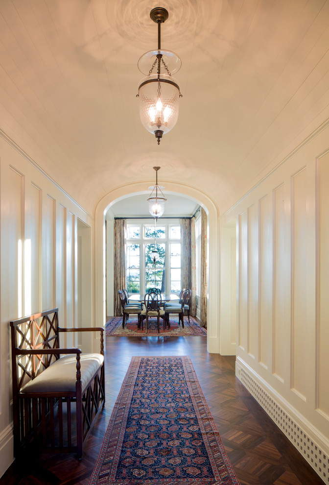 Inspiration for a traditional hallway in Atlanta.