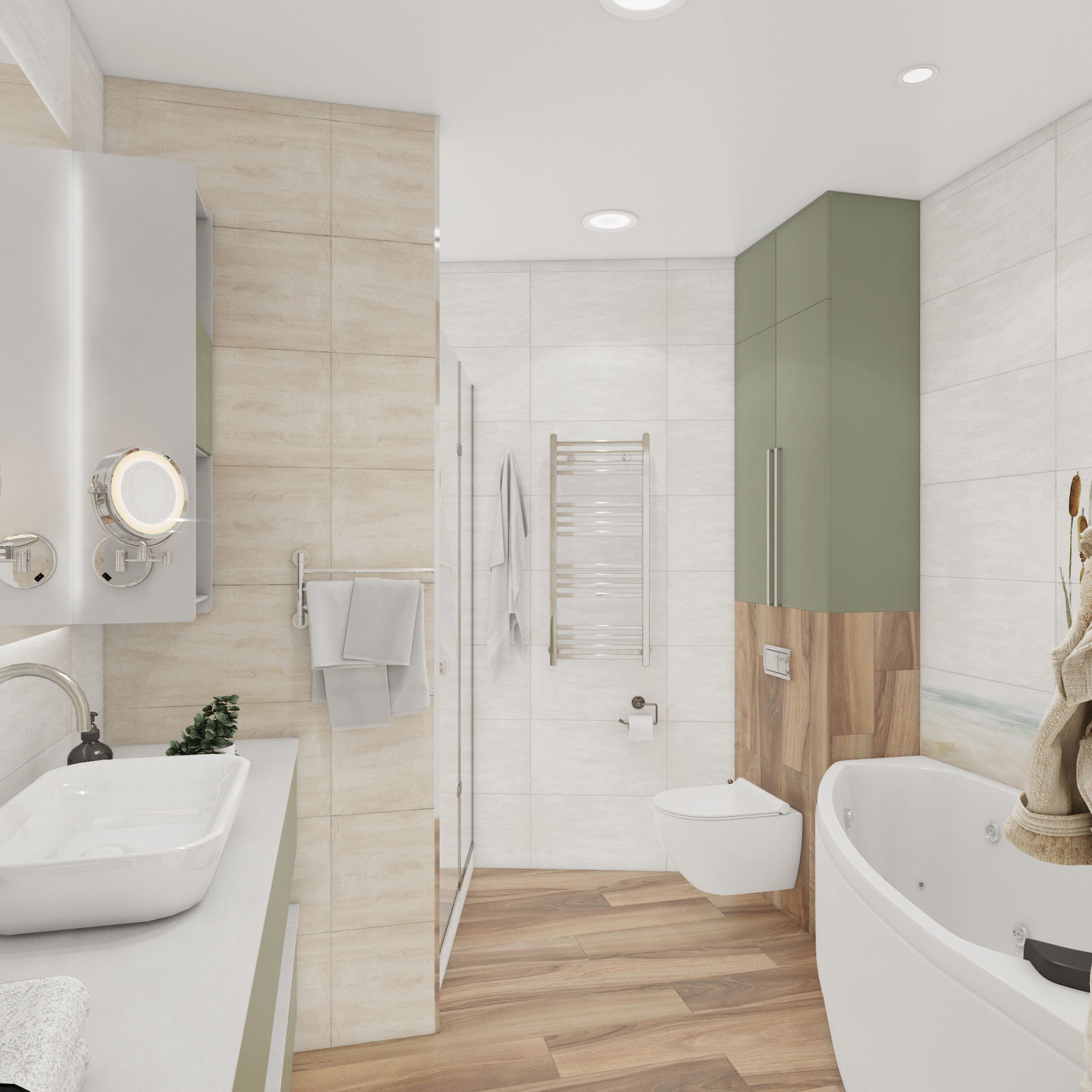 Дизайн проект  ЖК "Дом на Блюхера"