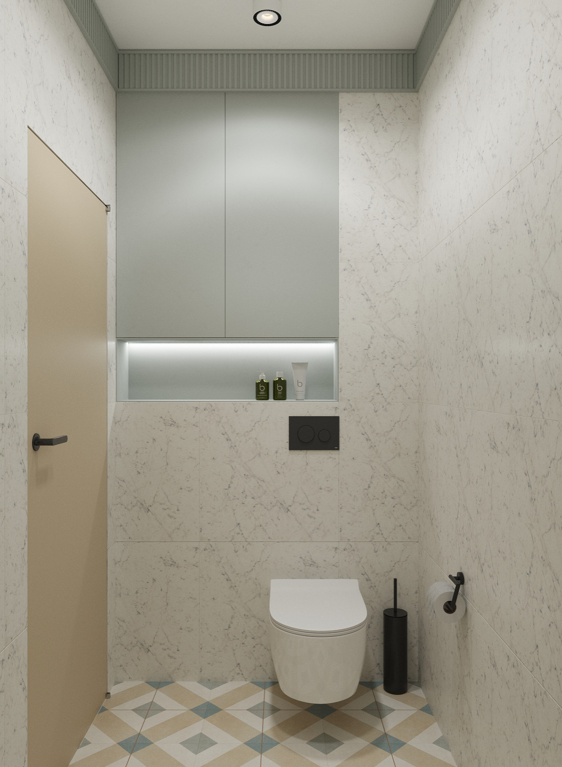 Дизайн-проект трехкомнатной квартиры в современном стиле