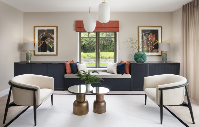5 Bedroom detached home - Rowelstown Swords modern-living-room