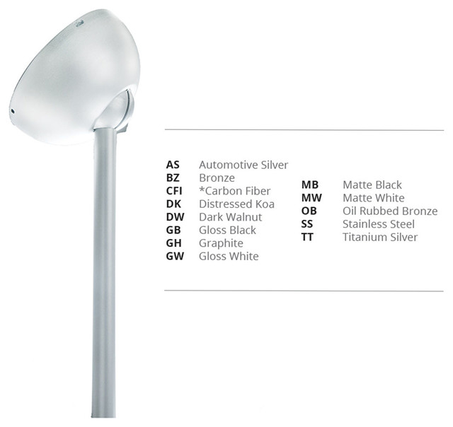 Modern Forms Fan Slope Ceiling Kit in Stainless Steel Traditional