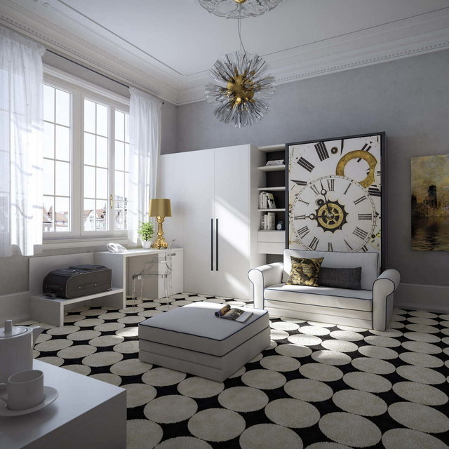 Space Saving Solutions contemporaneo-dormitorio