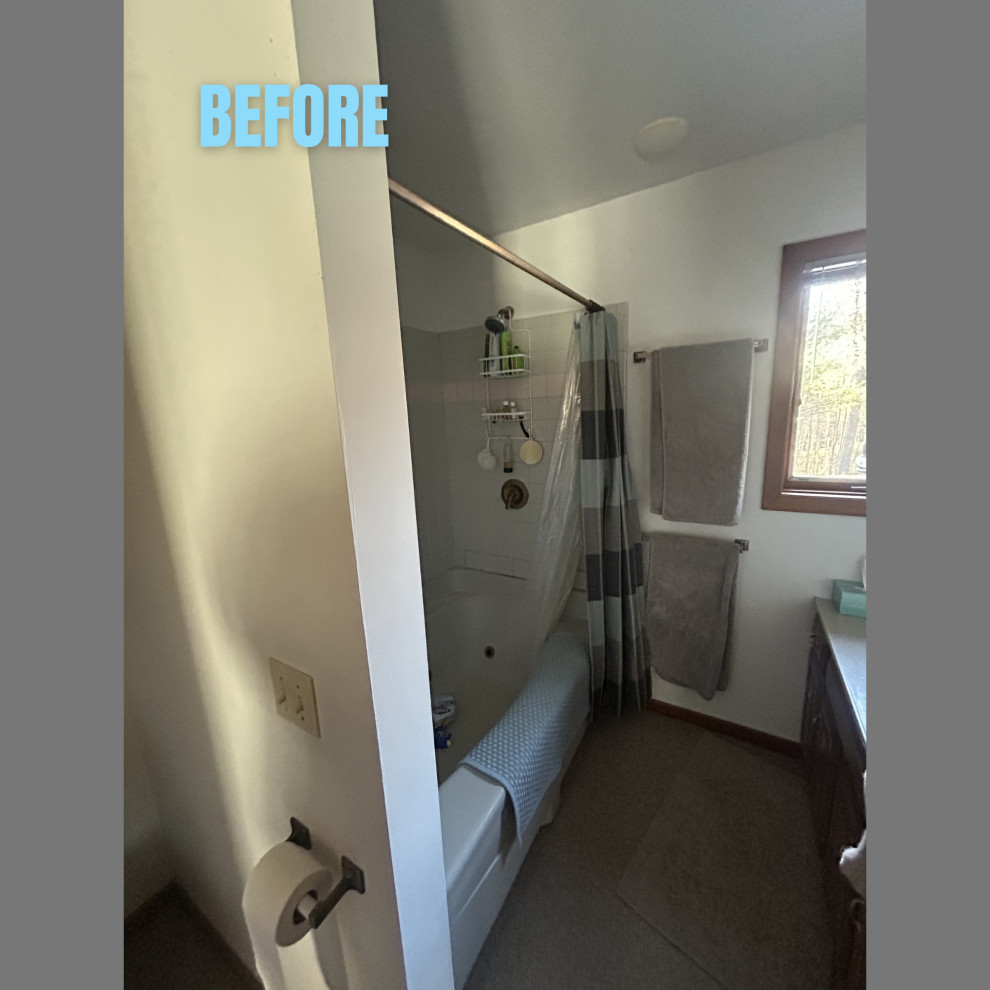 Old Mission Bath & Low Budget Closet Remodel