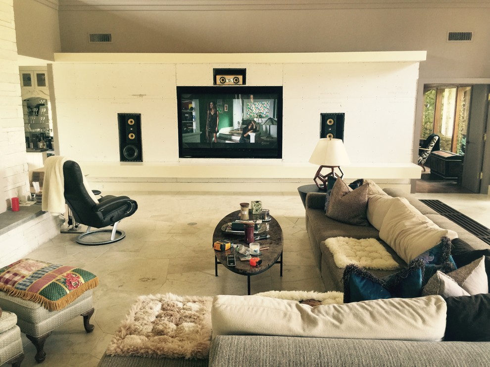 Home design - eclectic home design idea in Austin