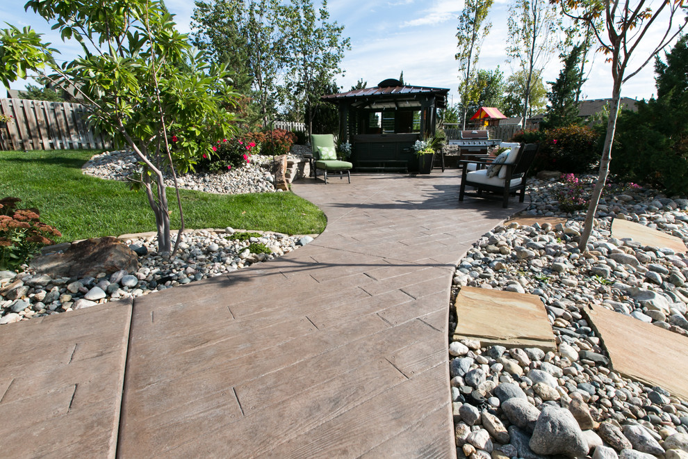 Stamped Concrete Patios Traditional Kansas City by Aesthetic