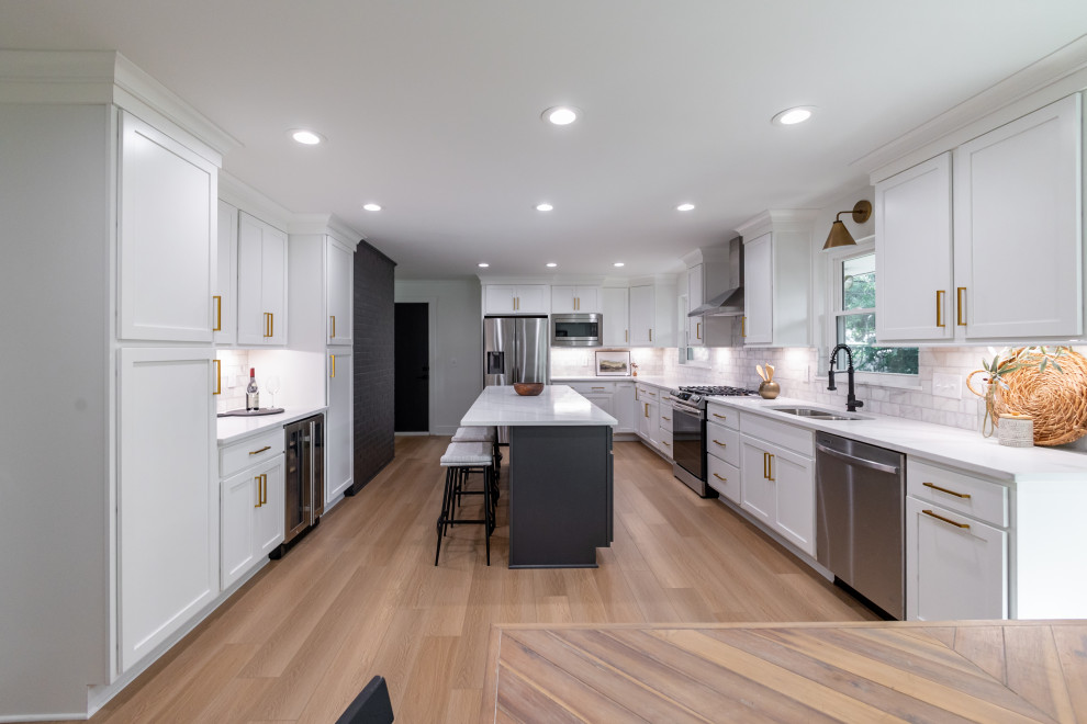 Example of a classic home design design in Columbus