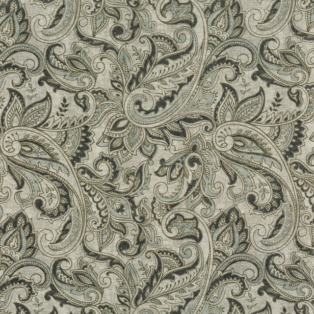 Alisha Sky Fabric, 1 Yard - Farmhouse - Drapery Fabric - by Michael Jon ...