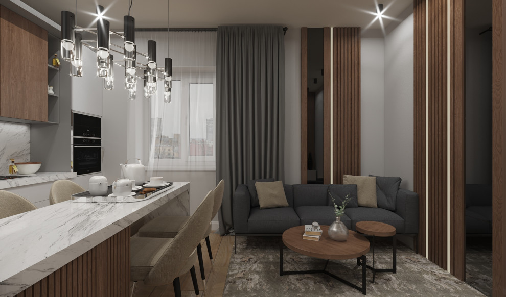 Кухня-гостиная