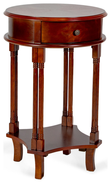 Round Accent Table - Traditional - Side Tables And End Tables - by Ami ...