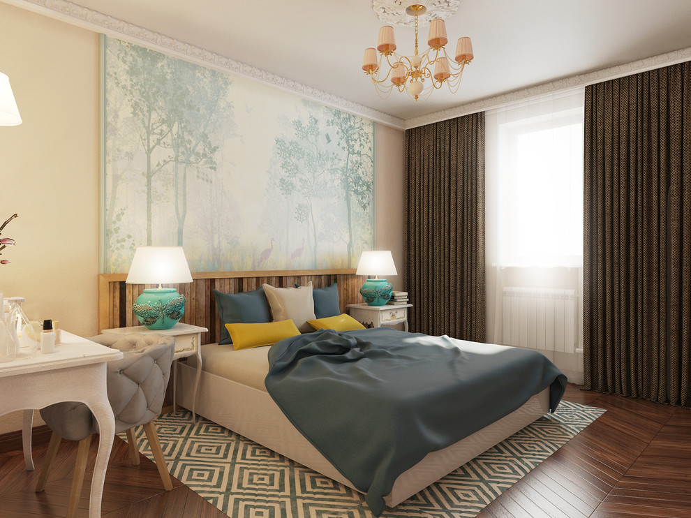 Проект 3-х комн. квартиры для семьи с двумя детьми. Стиль - легкая классика