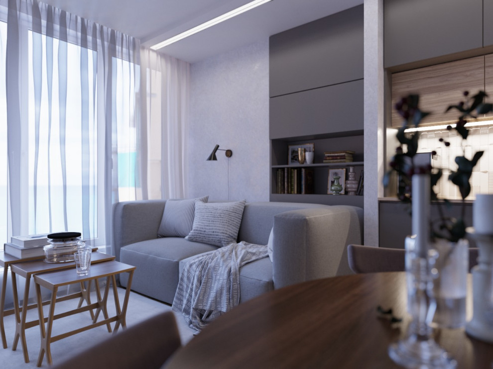 Дизайн проект маленькой квартиры