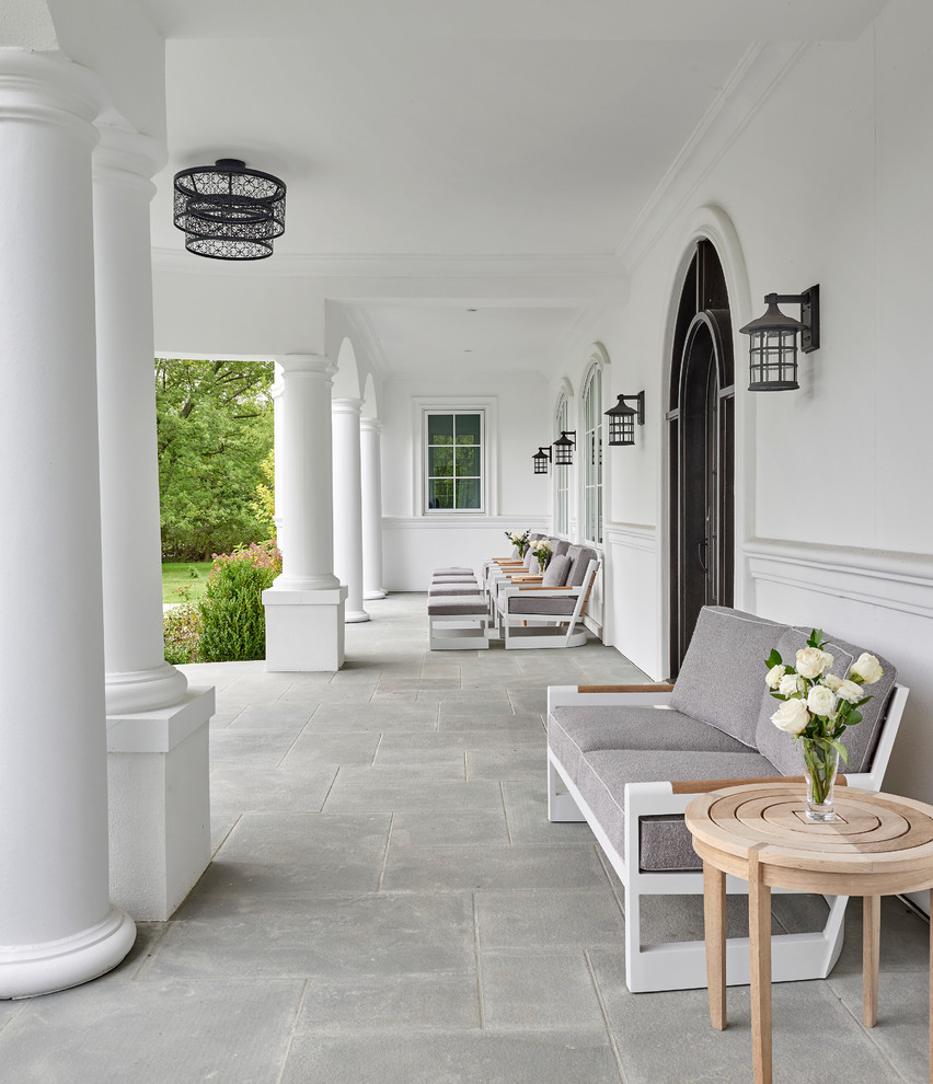 Villa Blanco - Mediterranean - Porch - Chicago - by Cook Murphy ...