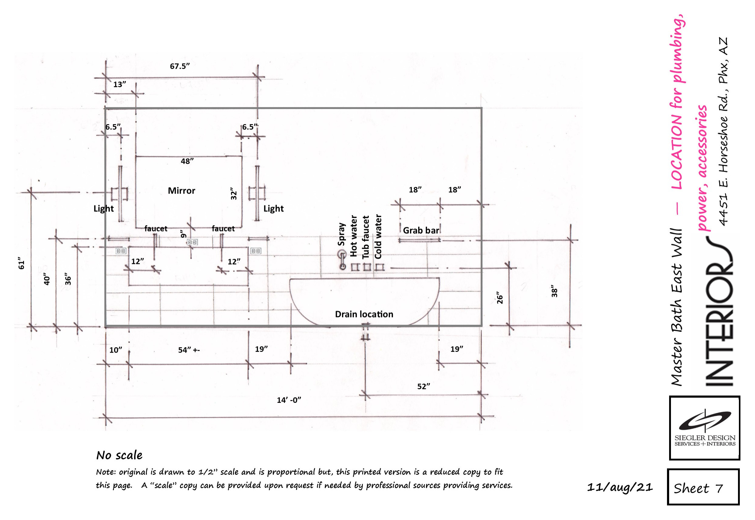 "MINIMALIST" essential master bath