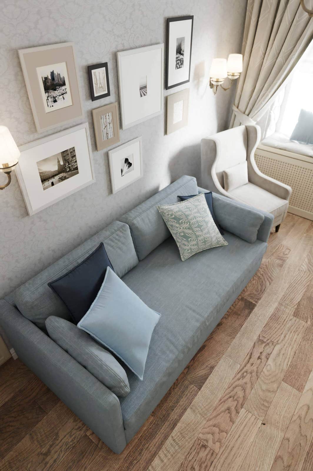 Дизайн квартиры в ЖК «Город на Реке Тушино-2018» — Воплощение семейного уюта