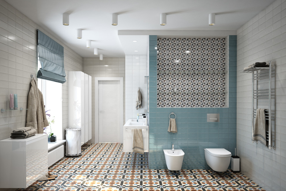 Дом для молодой пары.Ванная комната