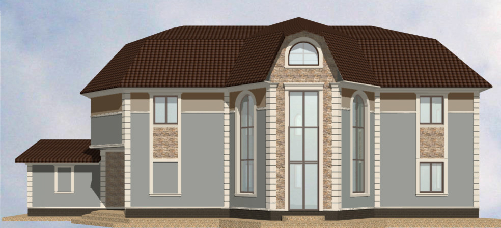 Фасад жилого дома