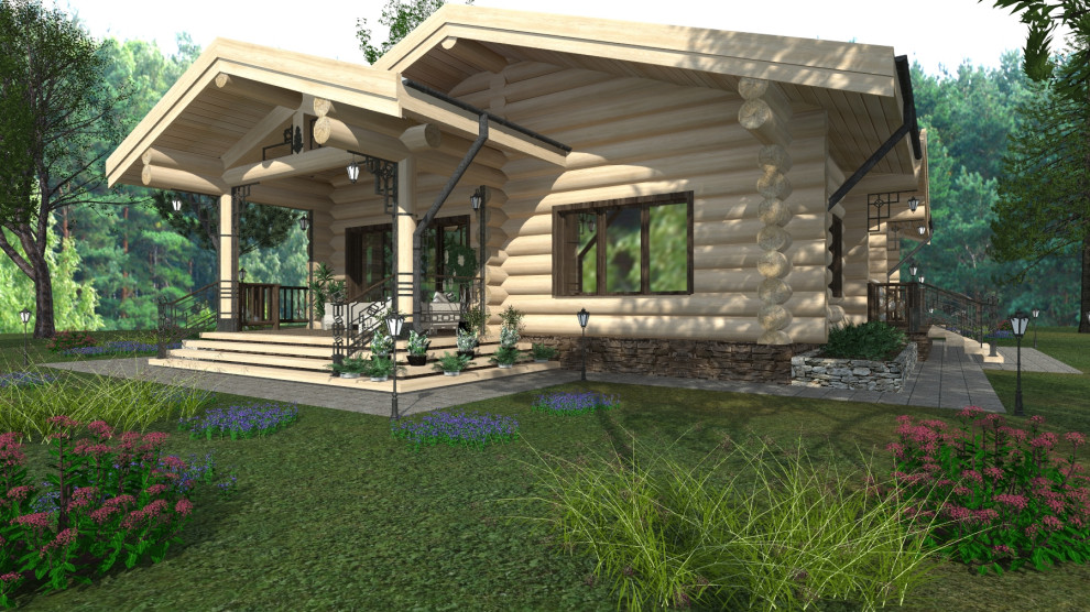 ДОМ В СОСНОВОМ ЛЕСУ