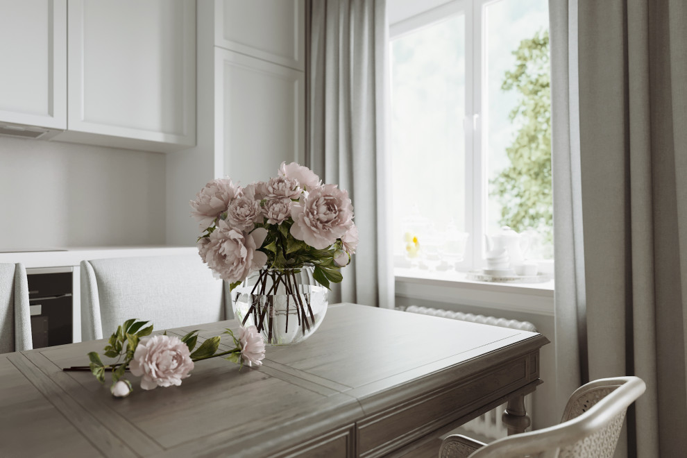 Нежная и деликатная квартира.