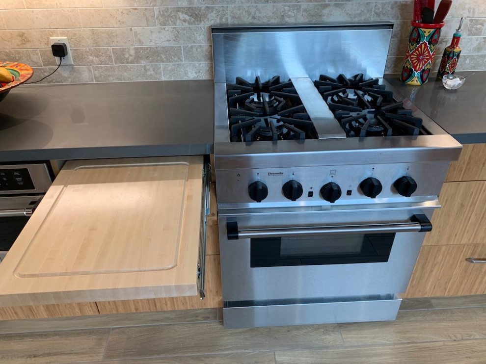 Panoramic Eichler Kitchen