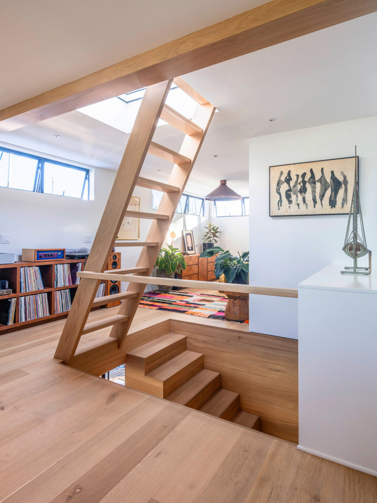 Floating Home Santa Barbara Harbor - Contemporary - Staircase - Santa ...
